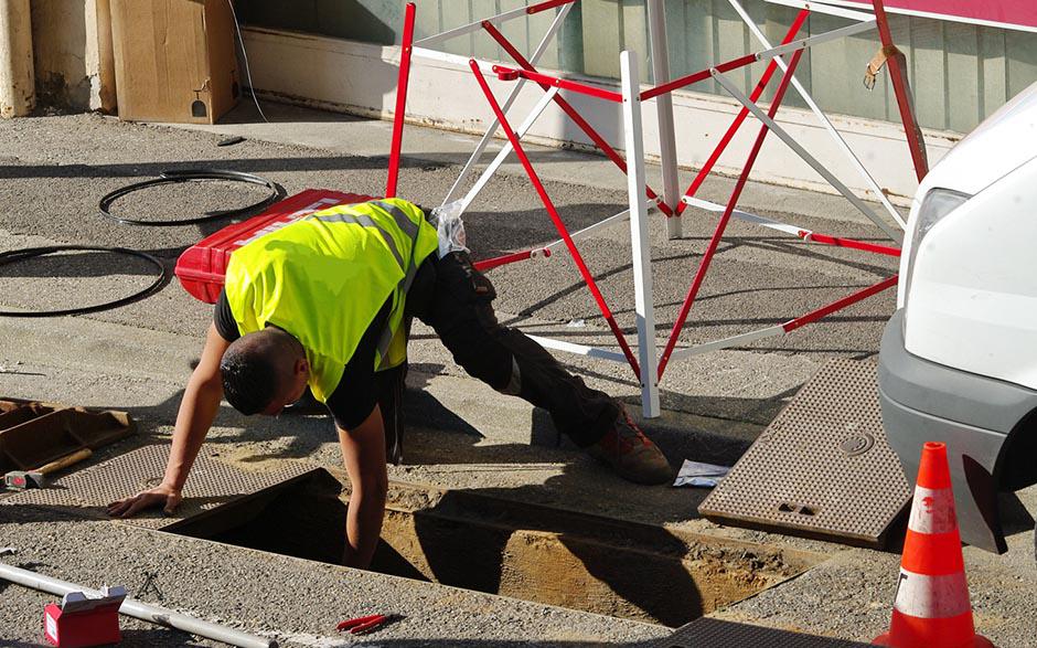 assainissement canalisation Houdan