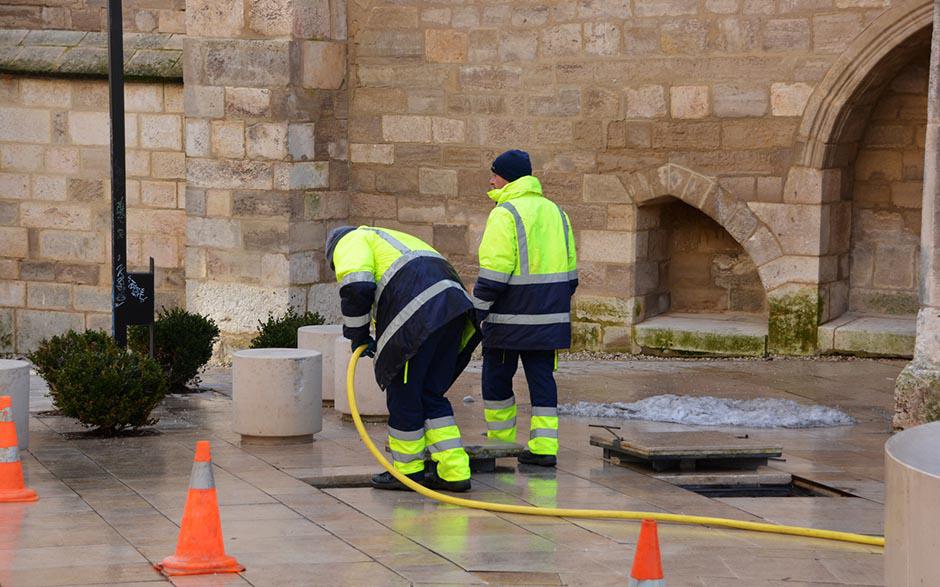 assainissement canalisation Houdan